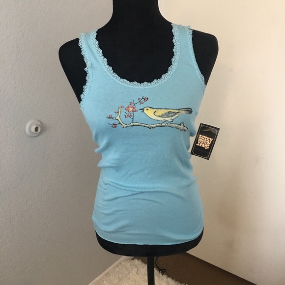 Lucky Brand Tops - NWT Cute Lucky 🍀 Brand Bird Tank Sz XL